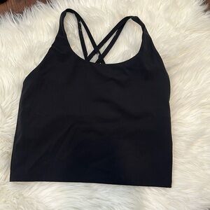 Workout bra tank top